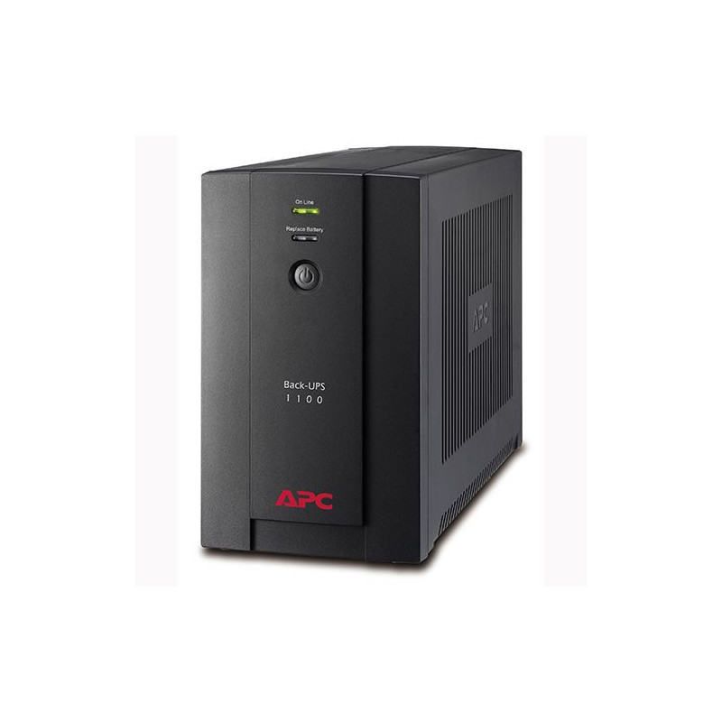 APC BX1100LI-MS Back-UPS 1100VA, 230V, AVR, Universal and IEC Sockets ...