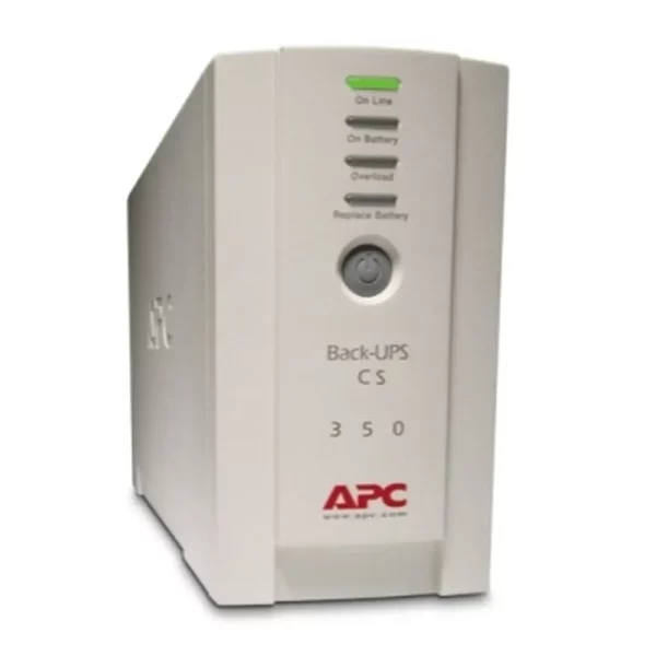 APC BK350EI Back-UPS, 350VA/210W, Tower, 230V, 4x IEC C13 Outlets