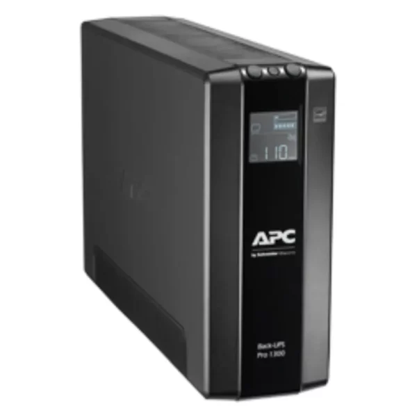 APC BR1300MI Back-UPS Pro, 1300VA/780W, Tower, 230V, 8x IEC C13 outlets, AVR, LCD, User Replaceable Battery