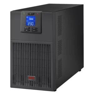 APC SRV3KI-E Easy UPS On-Line, 3kVA/2700W, Tower, 230V, 6x IEC C13 + 1x IEC C19 outlets, Intelligent Card Slot, LCD